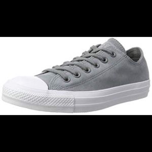 Suede Converse, Cool Gray, Brand New